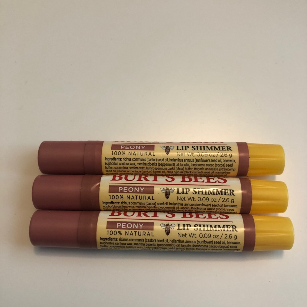 Burts Bee’s lip shimmer